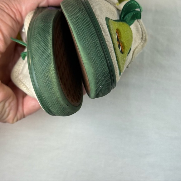 Vans Kids Avocado Green Slip-On Sneakers - Picture 11 of 11